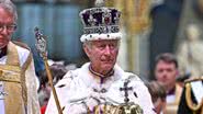 O rei Charles III durante a cerimônia de coroação - Getty Images