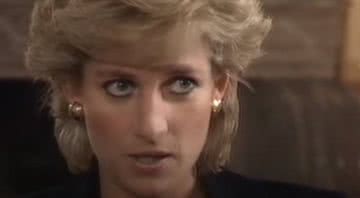 Diana na polêmica entrevista em 1995 - Divulgação/Youtube/BBC