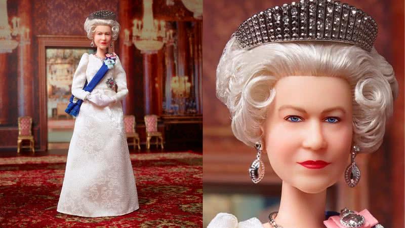Boneca reproduz Elizabeth II
