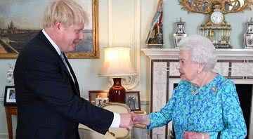 Rainha Elizabeth II e Boris Johnson - Getty Images