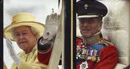 O casal real no casamento do Príncipe William e Kate Middleton - Getty Images