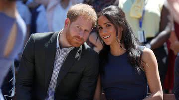 O casal Harry e Meghan Markle - Getty Images