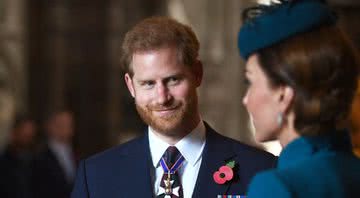 Kate Middleton e príncipe Harry - Getty Images