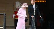 Harry e Elizabeth II, em 2019 - Getty Images