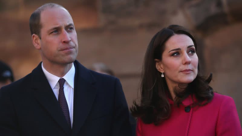 Príncipe William e a esposa, Kate Middleton, respectivamente - Getty Images