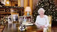 Elizabeth II durante discurso de Natal do ano de 2017 - Getty Images