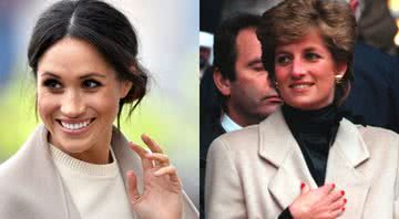 Meghan Markle e princesa Diana, respectivamente - Getty Images