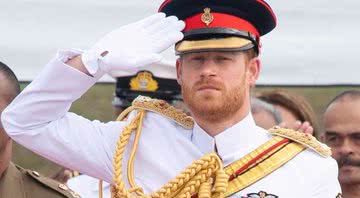 Príncipe Harry com trajes militares em 2018 - Getty Images