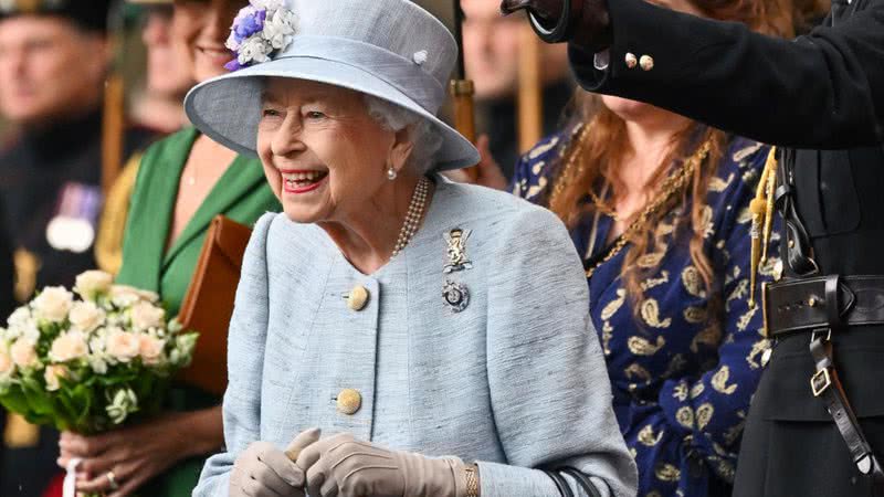Rainha Elizabeth em evento na Escócia, em junho de 2022 - Getty Images