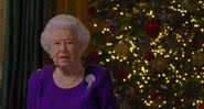 Rainha durante o pronunciamento de natal de 2020 - Divulgação/Youtube/BBC