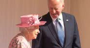 Joe Biden e Elizabeth II - Getty Images