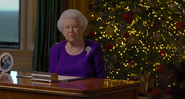 Rainha Elizabeth II em seu discurso de natal (2020) - Reprodução / Youtube (BBC)
