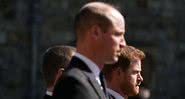 William e Harry no funeral de Philip - Getty Images