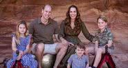 William, Kate e seus três filhos - Divulgação/Instagram/@Dukeandduchessofcambridge
