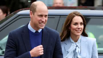 Imagem de Príncipe William e Kate Middleton juntos - Getty Images