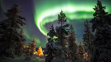 Aurora boreal, Lapônia - (Imagem: Shutterstock)