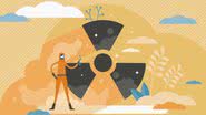 Átomos instáveis emitem radiação para se tornarem mais estáveis - Shutterstock
