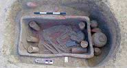 Túmulo encontrado no Egito - Divulgação/Ministério de Antiguidades do Egito