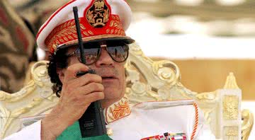 O ditador Muammar al-Gaddafi - Getty Images