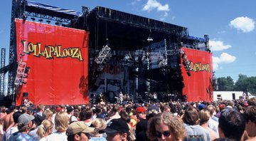 Festival Lollapalooza, em 1996 - Getty Images