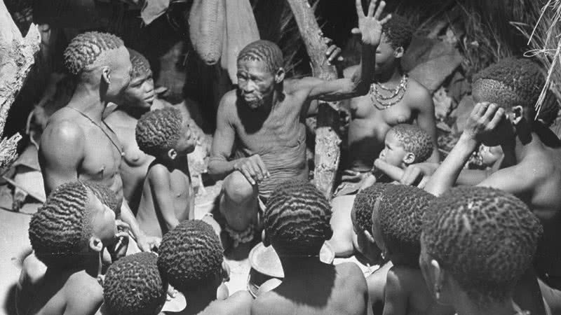 Imagem ilustrativa de uma tribo africana - Getty Images