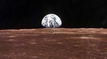 Imagem da Terra vista da Lua - Getty Images