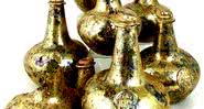 Garrafas de vinho feitas de ouro - BBR Auctions