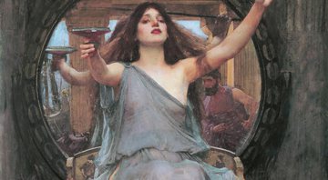 Circe representada no quadro "Taça para Ulisses", de John William Waterhouse - Wikimedia Commons