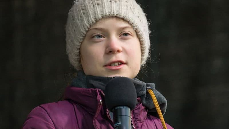 Greta Thunberg em foto pessoal - Wikimedia Commons