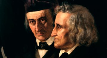 Retrato dos irmãos Grimm - Wikimedia Commons