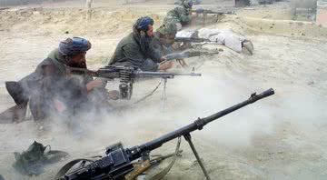 Aliança do Norte contra forças pró-Talibã em 2001 - Getty Images