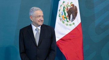 Foto do presidente Andrés Manuel López Obrador - Wikimedia Commons