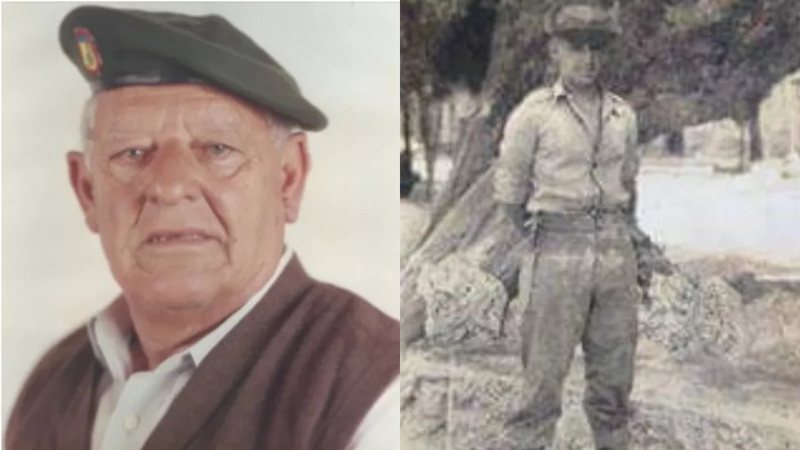 Argemiro, último "pracinha" ainda vivo aos 99 anos - Reprodução / TV Globo