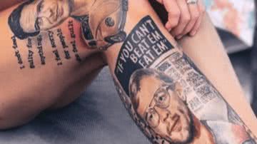 Australiana exibe suas tatuagens - Divulgação / Redes sociais