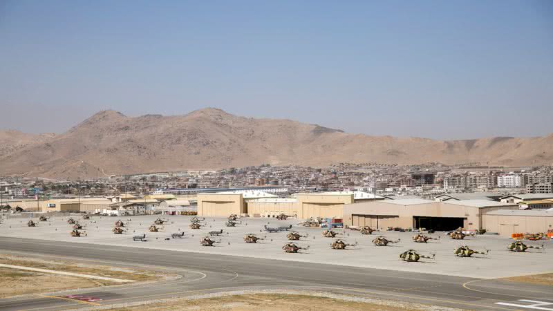 Aeroporto de Cabul em 2014 - Getty Images