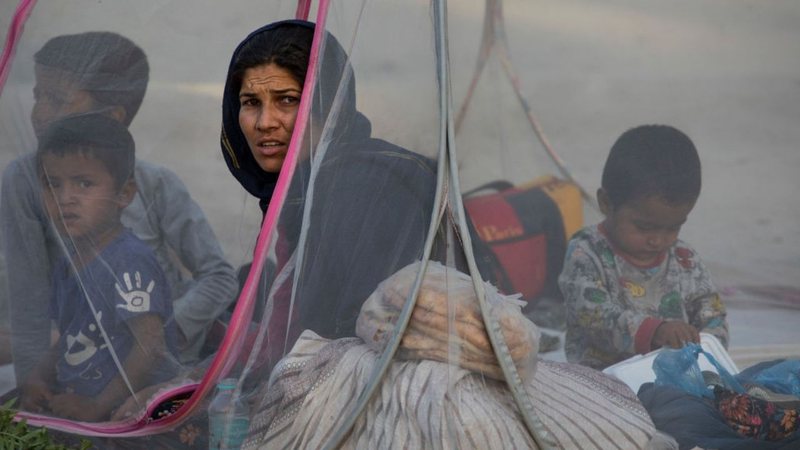 Cidadãos em busca de refúgio no Afeganistão - Getty Images