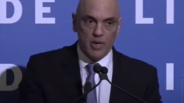 Ministro Alexandre de Moraes durante a Lide Brazil Conference - Reprodução / Vídeo / Youtube