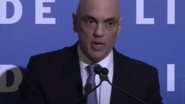 Ministro Alexandre de Moraes durante a Lide Brazil Conference - Reprodução / Vídeo / Youtube