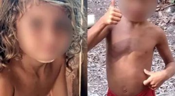 Fotos das crianças - Divulgação/Vídeo/Youtube