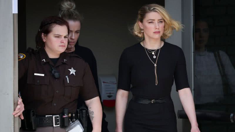Amber Heard após decisão do júri a favor de Johnny Depp - Getty Images