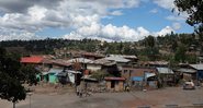 Fotografia de vilarejo em Amhara, na Etiópia - Ludger Heide/ Creative Commons/ Wikimedia Commons