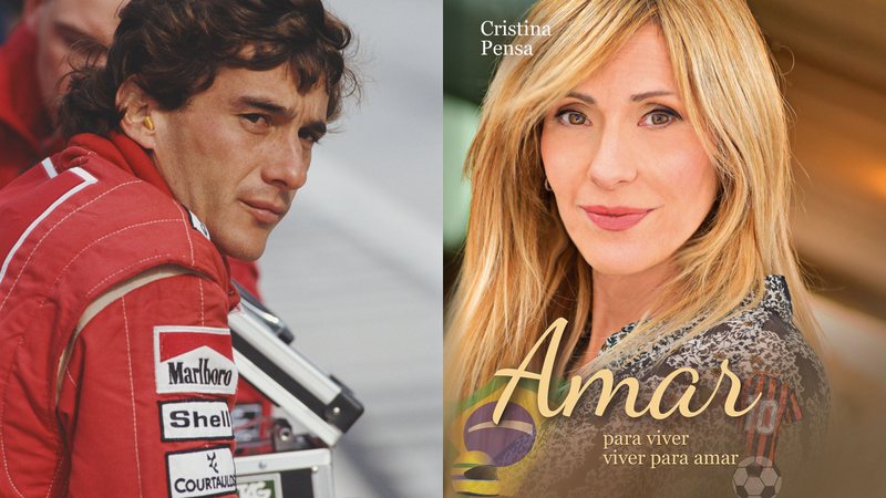 Senna (à esqu.) e a autora (à dir.) - Getty Images e Divulgação