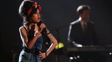 Amy durante apresentação - Getty Images