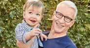 O jornalista Anderson Cooper e o filho Wyatt Morgan - Divulgação/Instagram/@andersoncooper