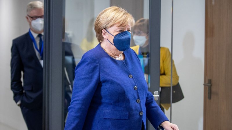 Angela Merkel em 2021 - Getty Images