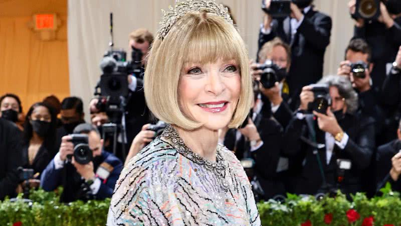 Anna Wintour durante o Met Gala 2022 - Getty Images