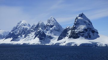 Imagem ilustrativa da Antártica - Foto de ArvidO, via Pixabay