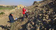 Arqueólogos escavam as ruínas de Pátiris - Divulgação