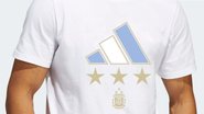Camiseta Adidas com três estrelas - Divulgação / Adidas