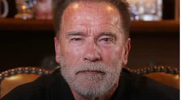 Trecho de vídeo mostrando com Arnold Schwarzenegger - Divulgação/ Redes Sociais